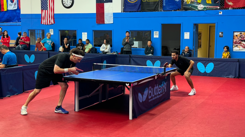 Jimmy Butler vs. Viren Patel in the Open Men's Singles Semi-finals