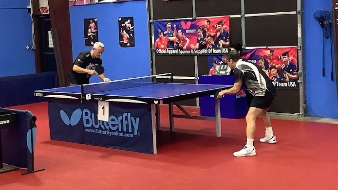 Over 60 Men's Singles Finals between Hoang Do & Steven Claflin