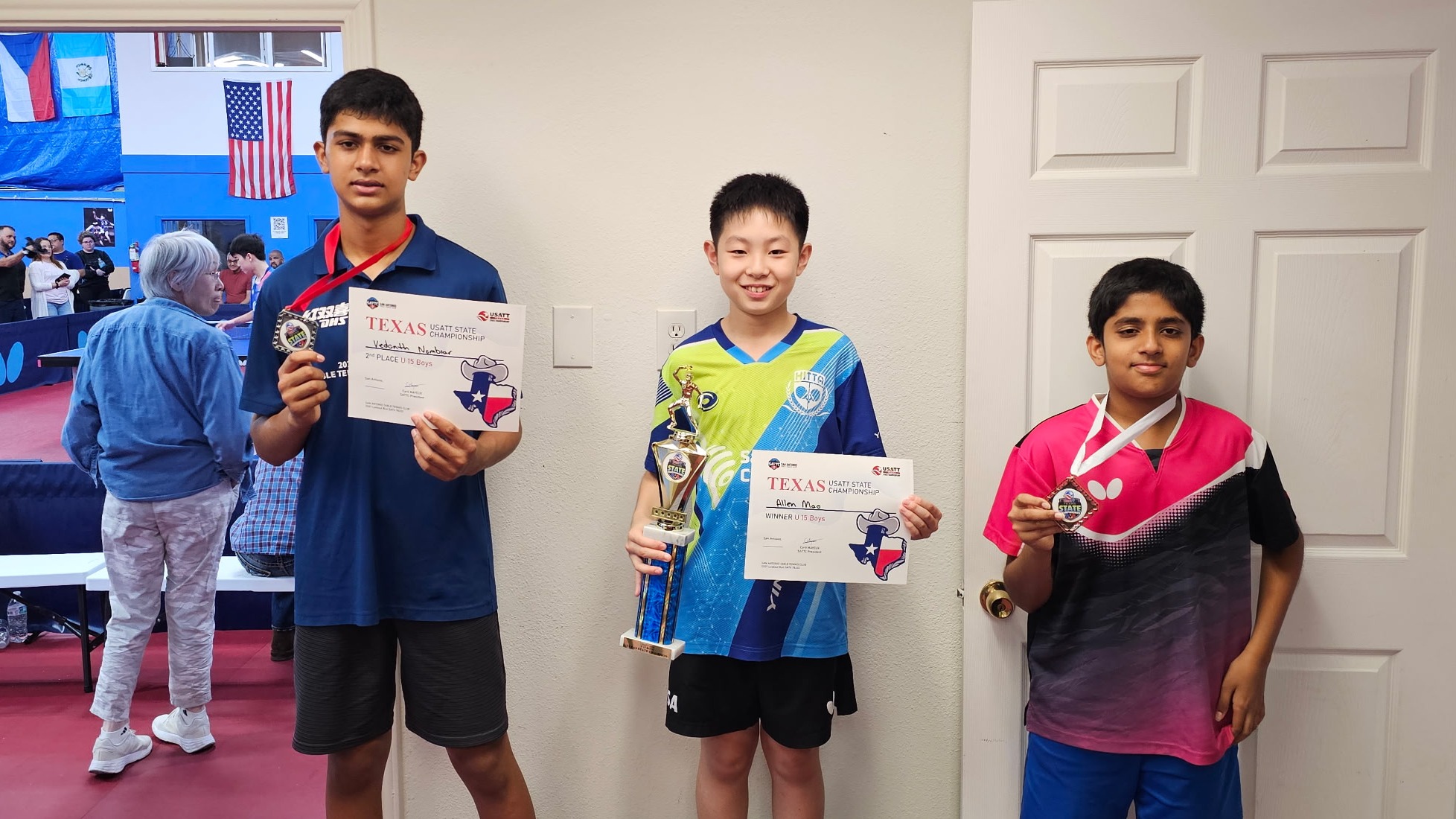U 15 Boys Singles